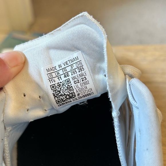 Adidas Lightweight Lightning Fast Tennis Pickleball Court Sneakers Size 11.5 - Picture 9 of 11